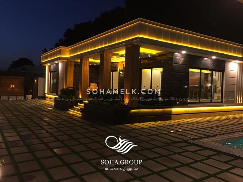1120 متر باغ ویلا مدرن و زیبا در منطقه صفادشت