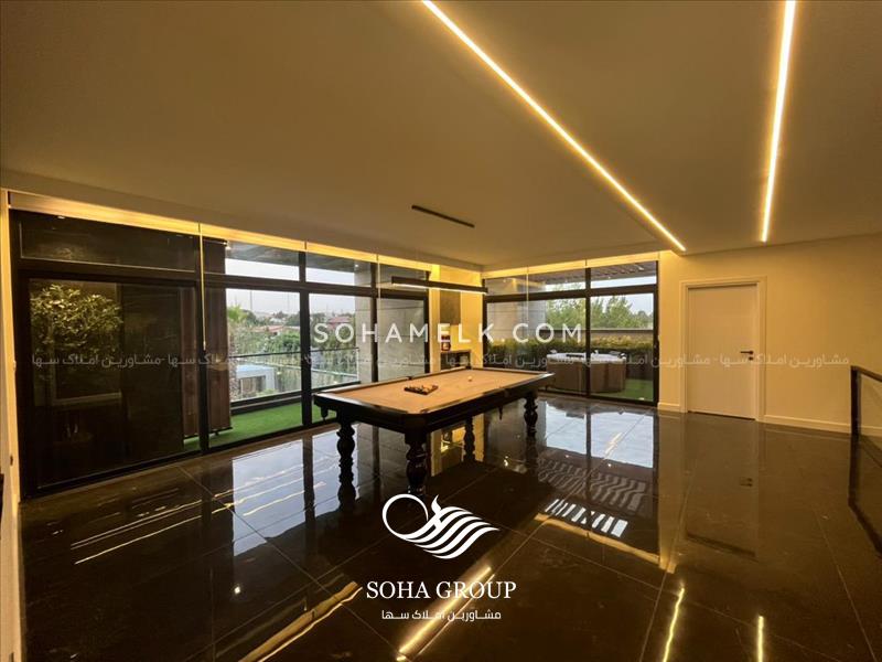 1000 متر باغ ویلا مدرن و لوکس در شهرک زعفرانیه جنوب کردان