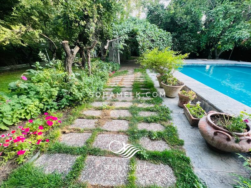 1280 متر باغ ویلا سرسبز و دیدنی در دهکده فردیس کرج