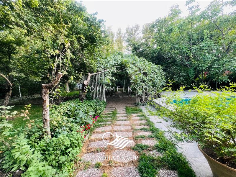 1280 متر باغ ویلا سرسبز و دیدنی در دهکده فردیس کرج