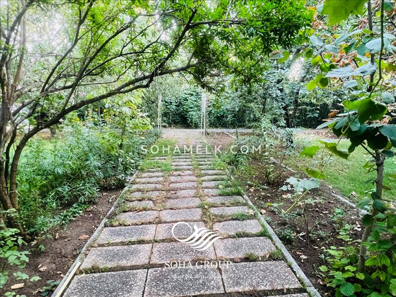 1280 متر باغ ویلا سرسبز و دیدنی در دهکده فردیس کرج