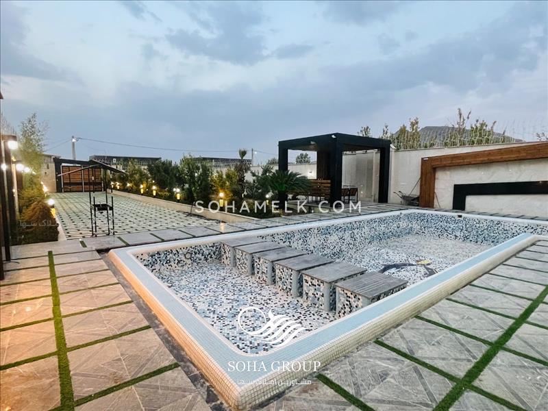 1000 متر باغ ویلا لوکس با نامه جهاد در منطقه صفادشت