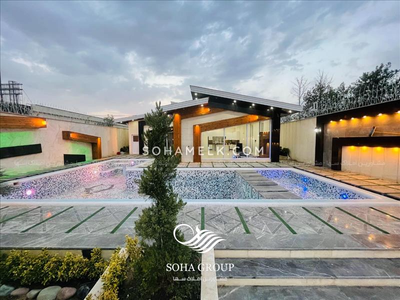 1000 متر باغ ویلا لوکس با نامه جهاد در منطقه صفادشت