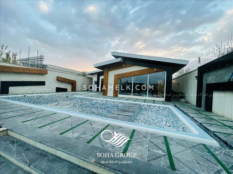 1000 متر باغ ویلا لوکس با نامه جهاد در منطقه صفادشت