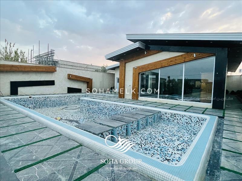 1000 متر باغ ویلا لوکس با نامه جهاد در منطقه صفادشت