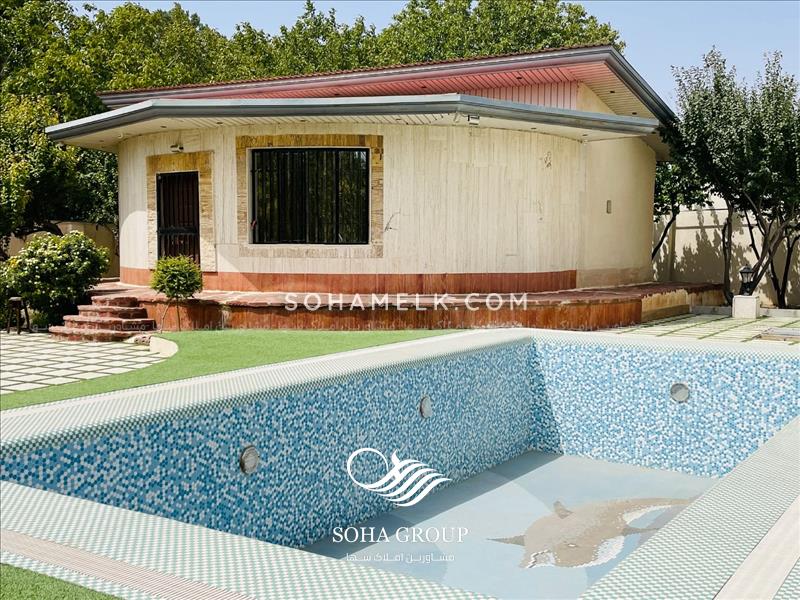 2000 متر باغ ویلا فوق العاده سرسبز در باغدشت شهریار