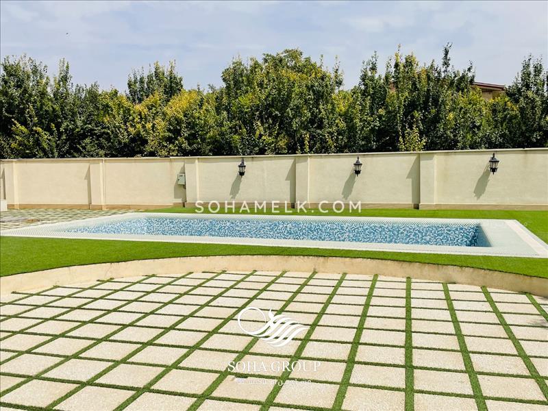 2000 متر باغ ویلا فوق العاده سرسبز در باغدشت شهریار