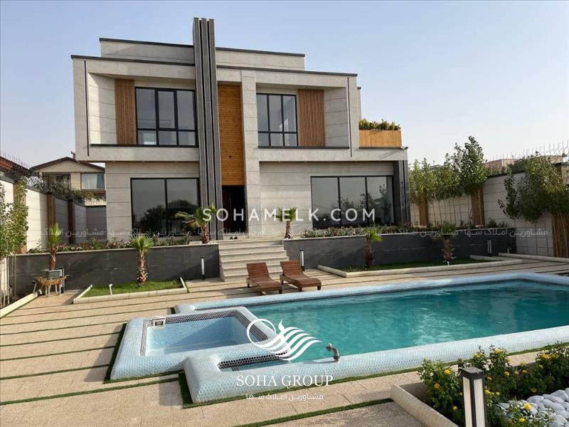 باغ ویلا فوق العاده لوکس و زیبا در شهرک زعفرانیه جنوب کردان