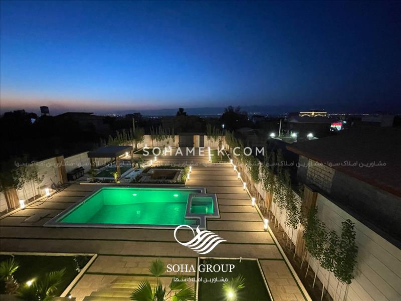 باغ ویلا فوق العاده لوکس و زیبا در شهرک زعفرانیه جنوب کردان