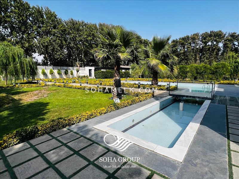 5100 متر باغ ویلا فوق العاده لوکس و مدرن در منطقه صفادشت