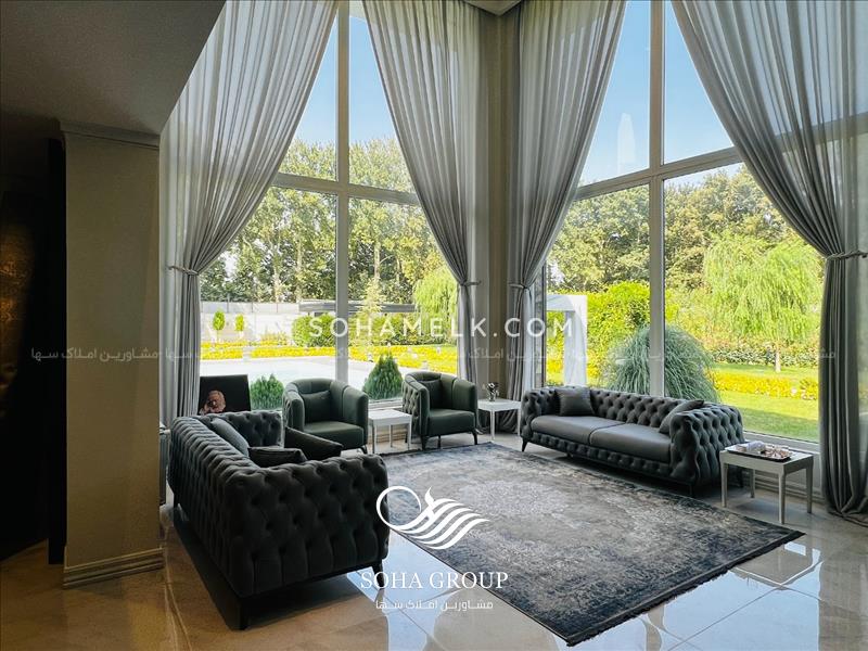 5100 متر باغ ویلا فوق العاده لوکس و مدرن در منطقه صفادشت