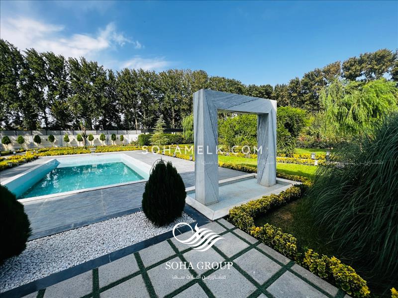 5100 متر باغ ویلا فوق العاده لوکس و مدرن در منطقه صفادشت