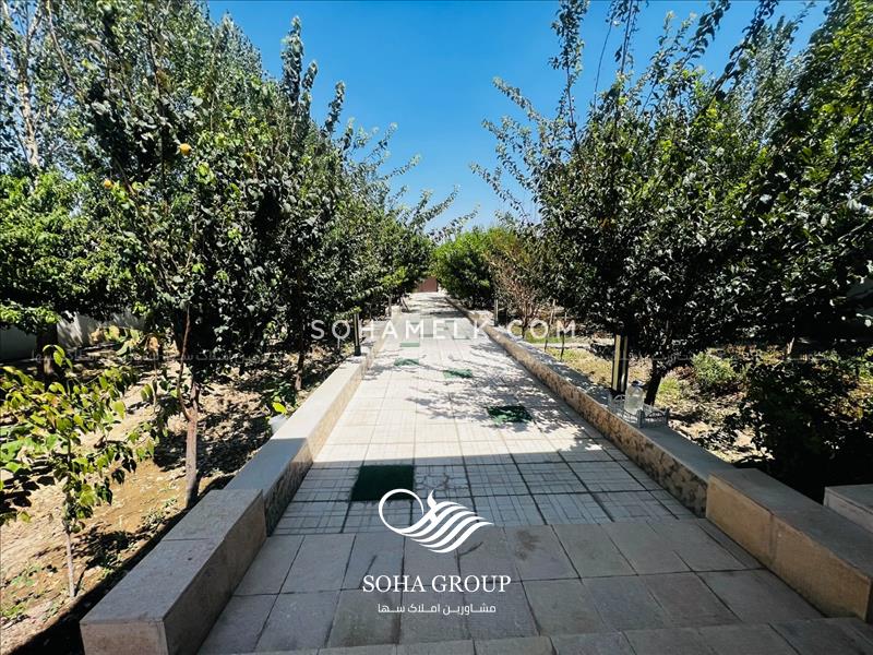 1000 متر باغ ویلا داخل بافت در وایین شهریار