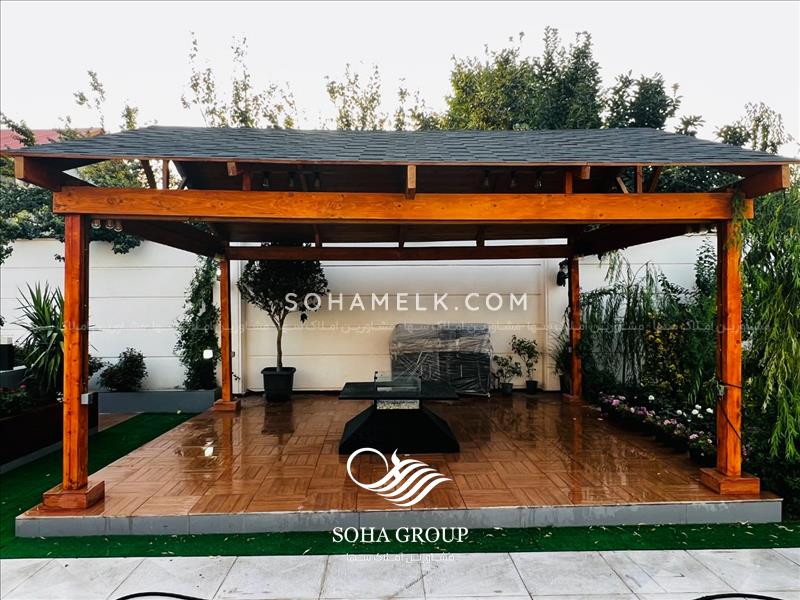 600 متر باغ ویلا مدرن و فوق العاده زیبا در قشلاق ملارد