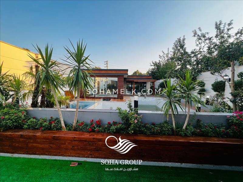 600 متر باغ ویلا مدرن و فوق العاده زیبا در قشلاق ملارد