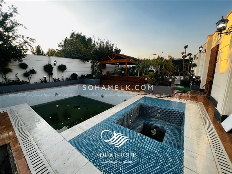 600 متر باغ ویلا مدرن و فوق العاده زیبا در قشلاق ملارد