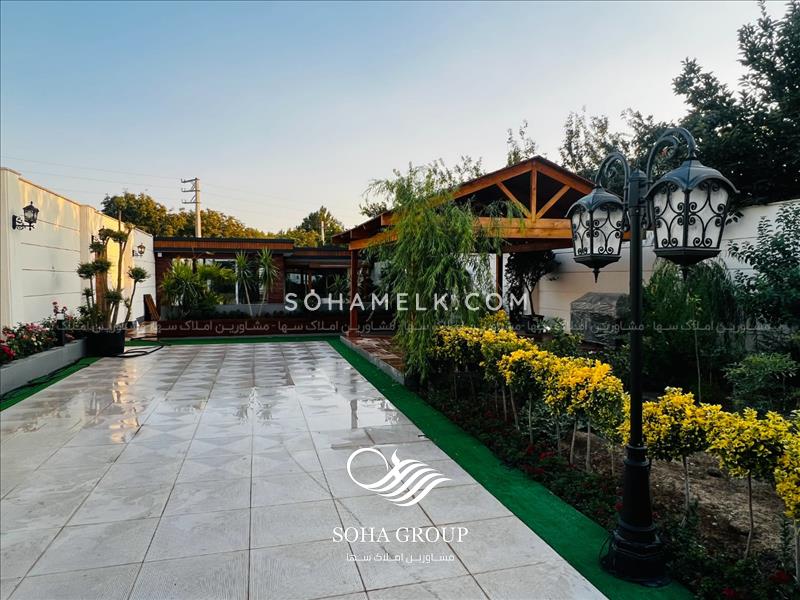 600 متر باغ ویلا مدرن و فوق العاده زیبا در قشلاق ملارد