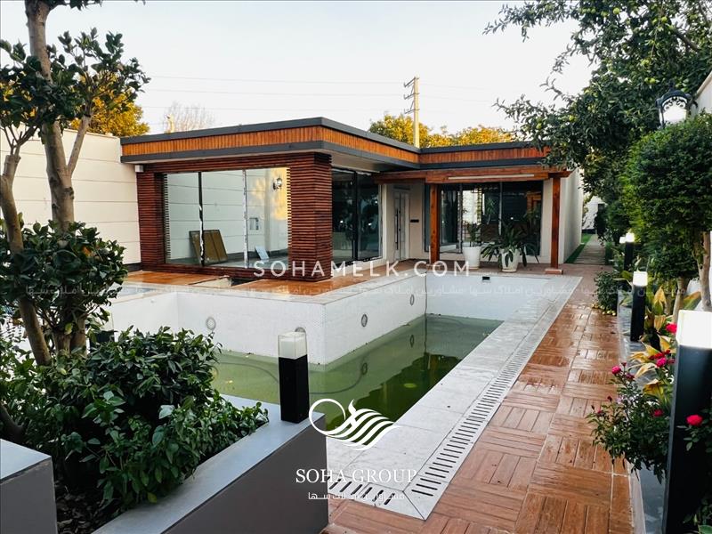 600 متر باغ ویلا مدرن و فوق العاده زیبا در قشلاق ملارد