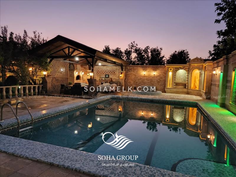 رهن و اجاره سالانه باغ ویلا لوکس در دهکده ویلایی کردزار 