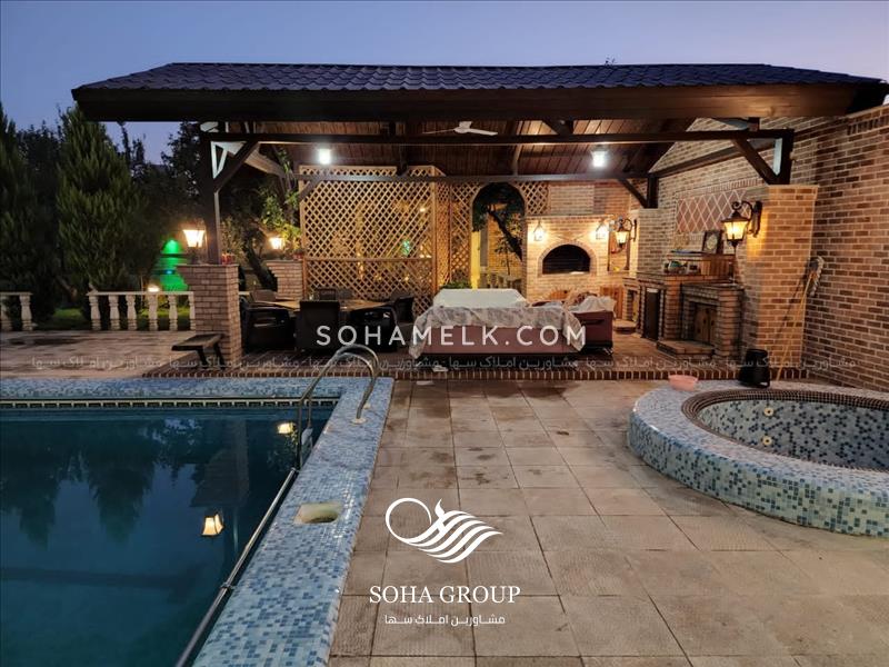 رهن و اجاره سالانه باغ ویلا لوکس در دهکده ویلایی کردزار 