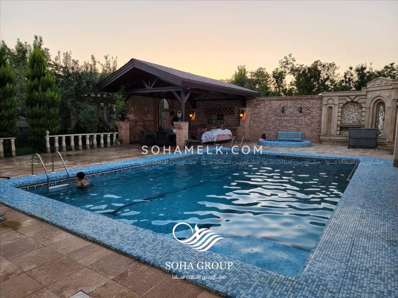 رهن و اجاره سالانه باغ ویلا لوکس در دهکده ویلایی کردزار 