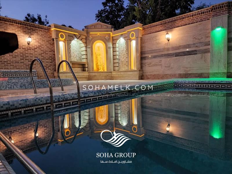 رهن و اجاره سالانه باغ ویلا لوکس در دهکده ویلایی کردزار 