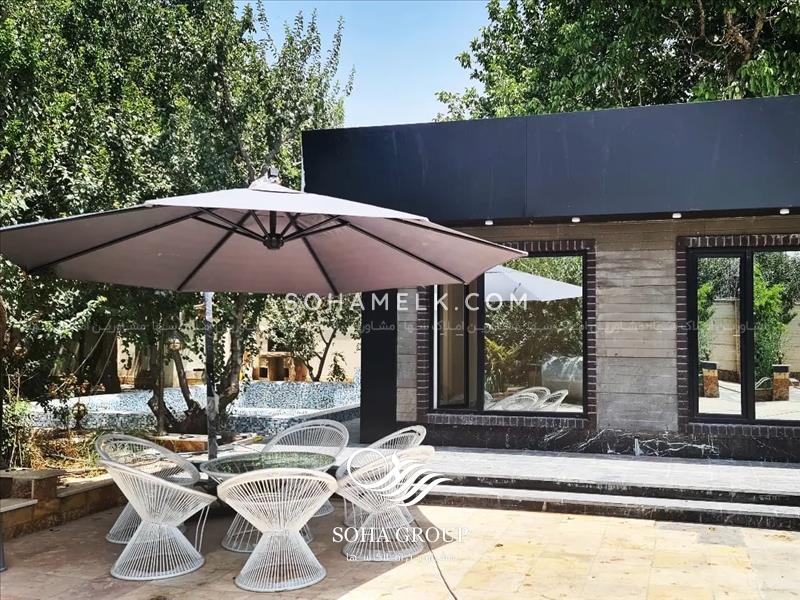 1100 متر باغ ویلا مدرن در منطقه شهریار