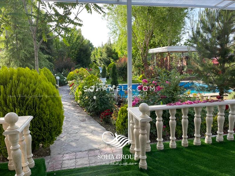 1400 متر باغ ویلا فوق العاده زیبا و سرسبز در کوهسار کرج