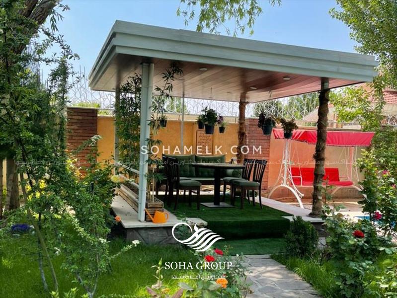 1400 متر باغ ویلا فوق العاده زیبا و سرسبز در کوهسار کرج