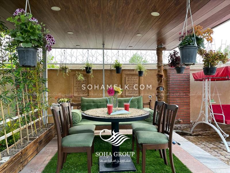 1400 متر باغ ویلا فوق العاده زیبا و سرسبز در کوهسار کرج