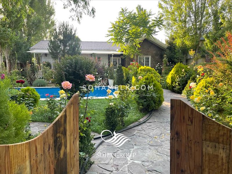 1400 متر باغ ویلا فوق العاده زیبا و سرسبز در کوهسار کرج