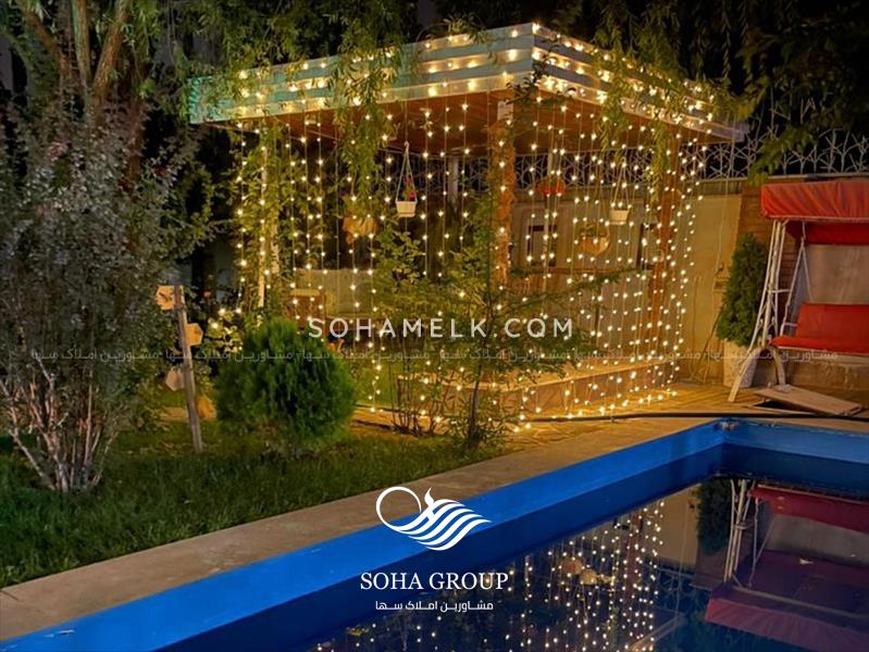 1400 متر باغ ویلا فوق العاده زیبا و سرسبز در کوهسار کرج