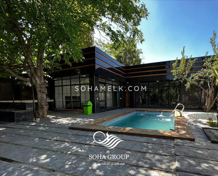 500 متر باغ ویلا مدرن داخل مجموعه در مهرچین ملارد