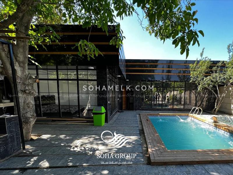 500 متر باغ ویلا مدرن داخل مجموعه در مهرچین ملارد