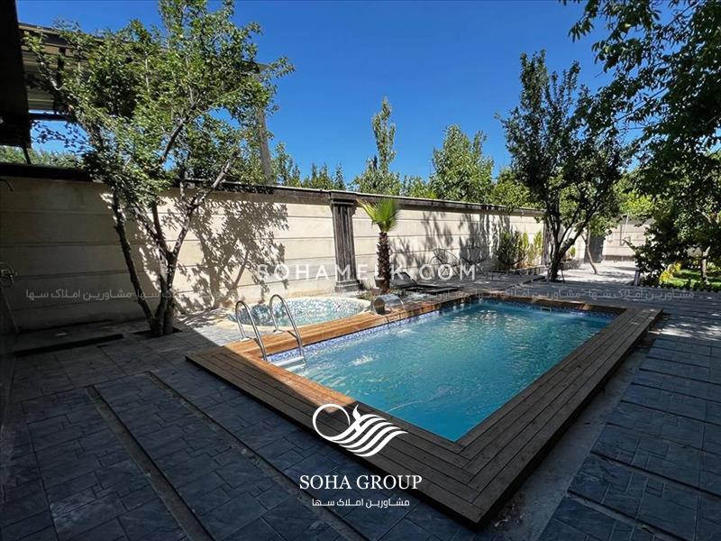 500 متر باغ ویلا مدرن داخل مجموعه در مهرچین ملارد