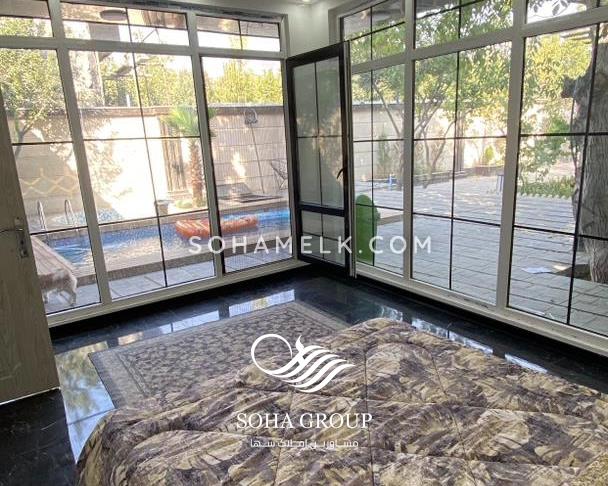 500 متر باغ ویلا مدرن داخل مجموعه در مهرچین ملارد