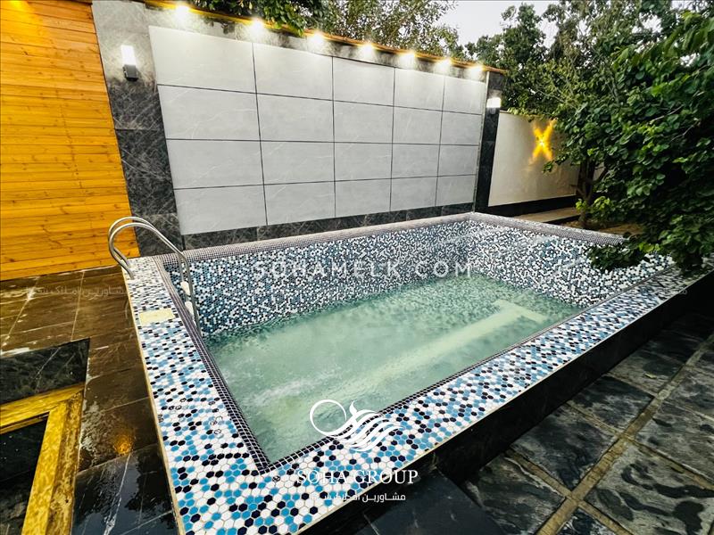 750 متر باغ ویلا مدرن و زیبا در ملارد ویلای جنوبی
