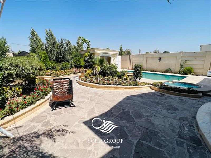 960 متر باغ ویلا کلاسیک داخل مجموعه در باغدشت شهریار