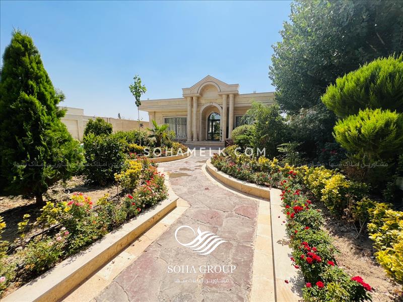 960 متر باغ ویلا کلاسیک داخل مجموعه در باغدشت شهریار
