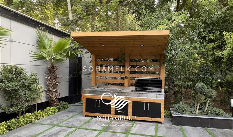 1000 متر باغ ویلا فوق العاده لاکچری و مدرن شهرکی درشهریار