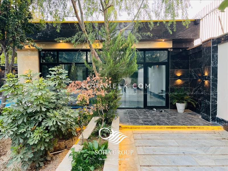 500 متر باغ ویلا مدرن و زیبا در دهکده ویلایی کردزار