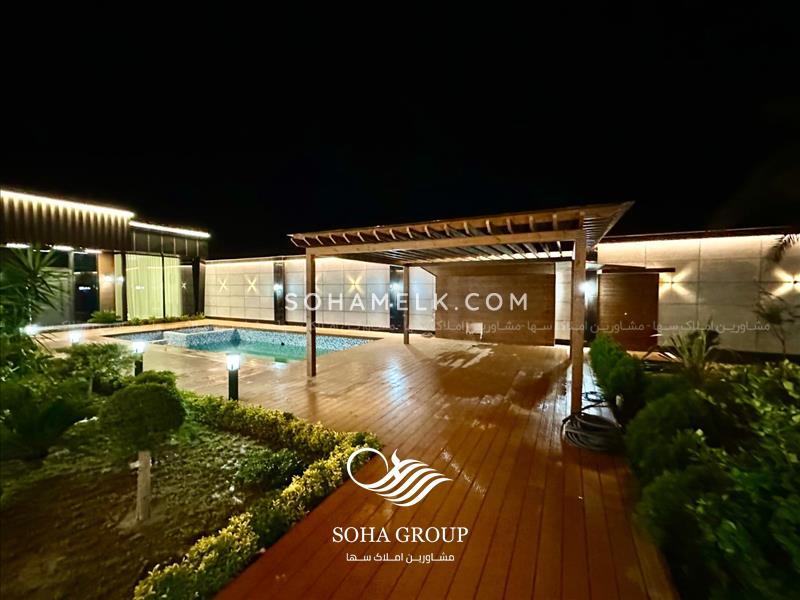 750 متر باغ ویلا بینظیر و مدرن در ملاردویلای جنوبی