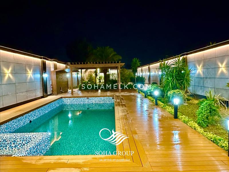 750 متر باغ ویلا بینظیر و مدرن در ملاردویلای جنوبی