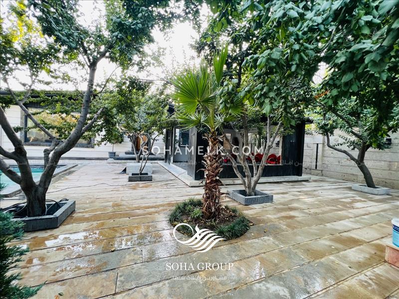 1000 متر باغ ویلا فوق العاده لوکس در دهکده ویلایی کردزار 