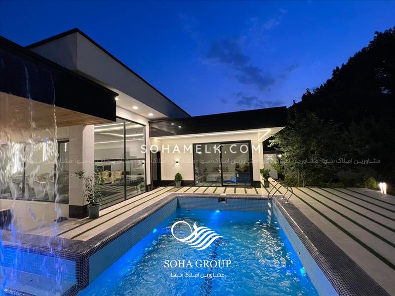 450 متر باغ ویلا مدرن در ملارد ویلای جنوبی 