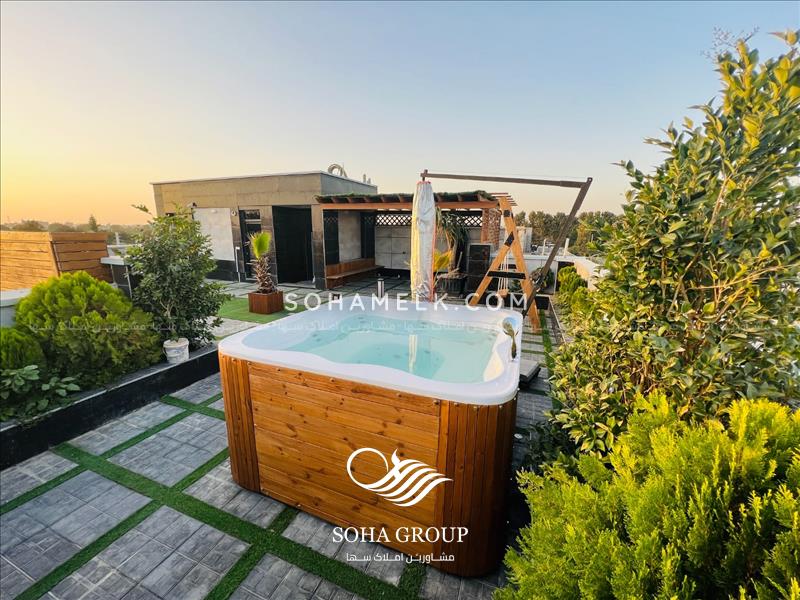 600متر باغ ویلا مدرن و تریبلکس در ملاردویلای شمالی