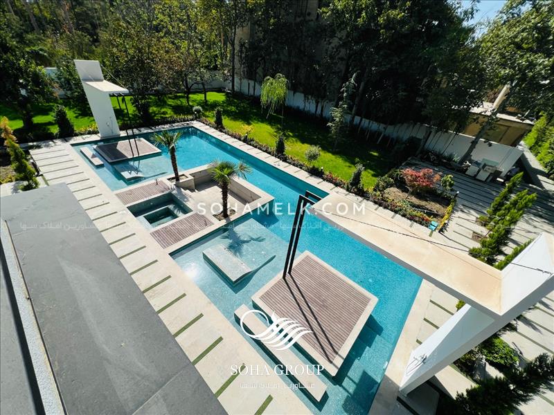 باغ ویلای فوق العاده لوکس و مدرن در شهرک ویلایی نشین زیبادشت