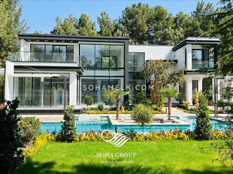 باغ ویلای فوق العاده لوکس و مدرن در شهرک ویلایی نشین زیبادشت