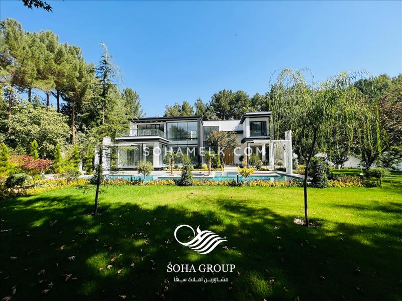 باغ ویلای فوق العاده لوکس و مدرن در شهرک ویلایی نشین زیبادشت