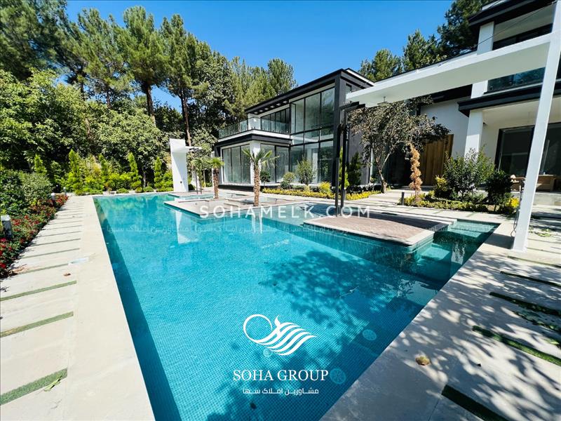 باغ ویلای فوق العاده لوکس و مدرن در شهرک ویلایی نشین زیبادشت